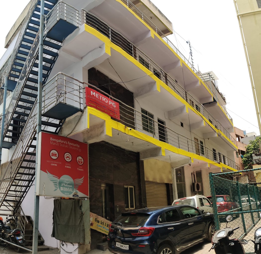 Room view at the best boys PG in JP Nagar – Metro PG