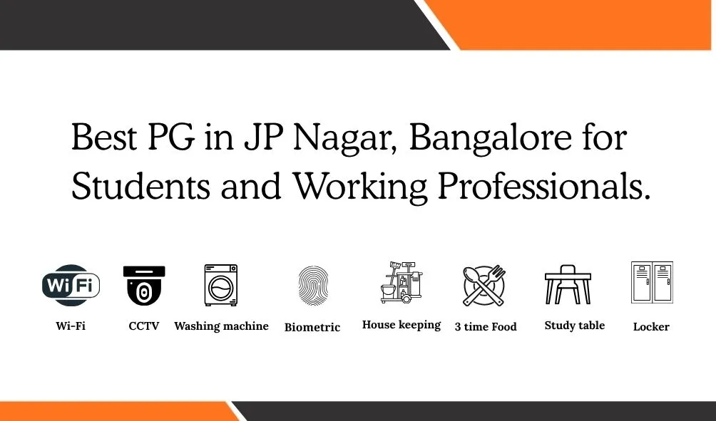PG in JP Nagar Bangalore