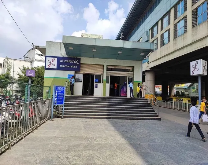 yelachenahalli metro station